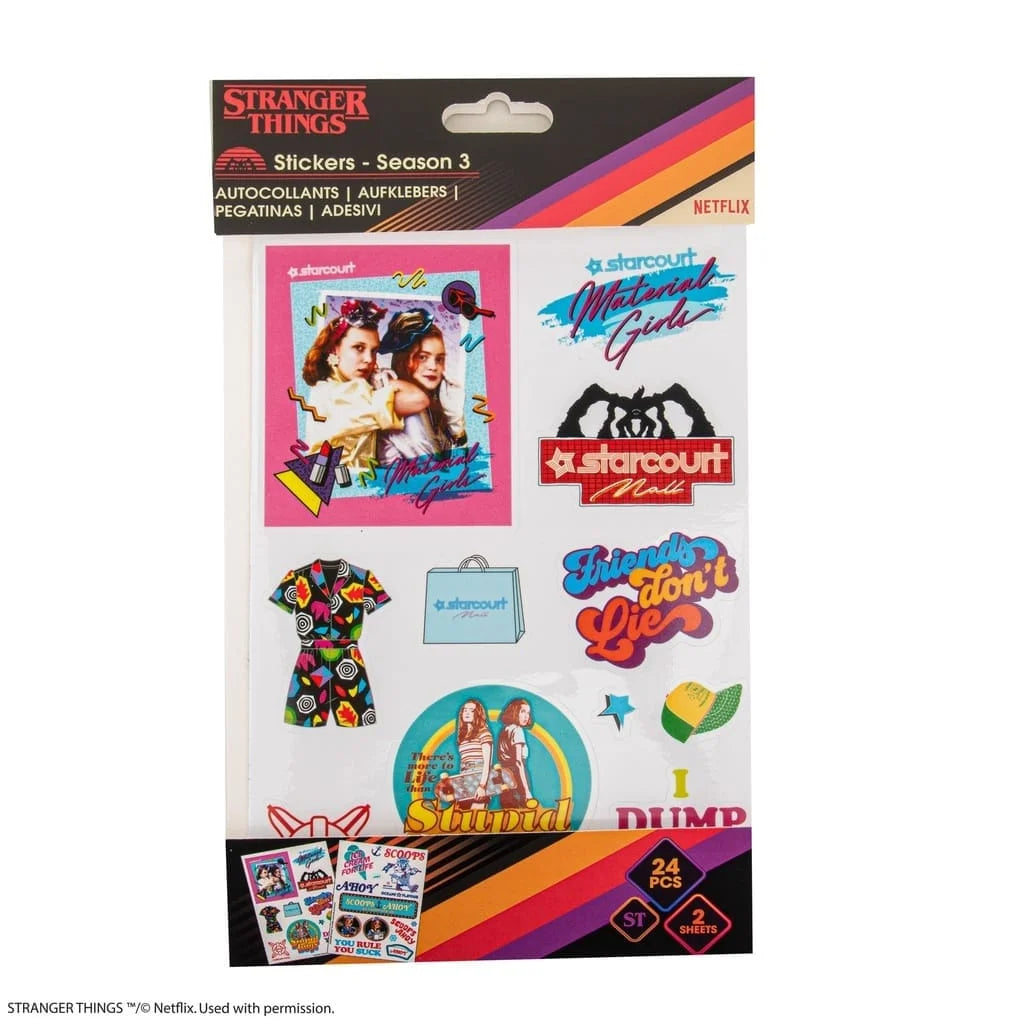 Stranger Things Stickers Season 3 CR5283