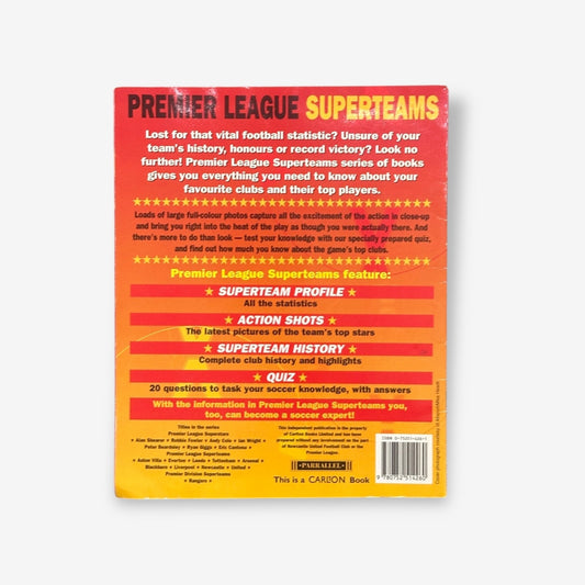 Newcastle - Premier League Superteams 1995 Book