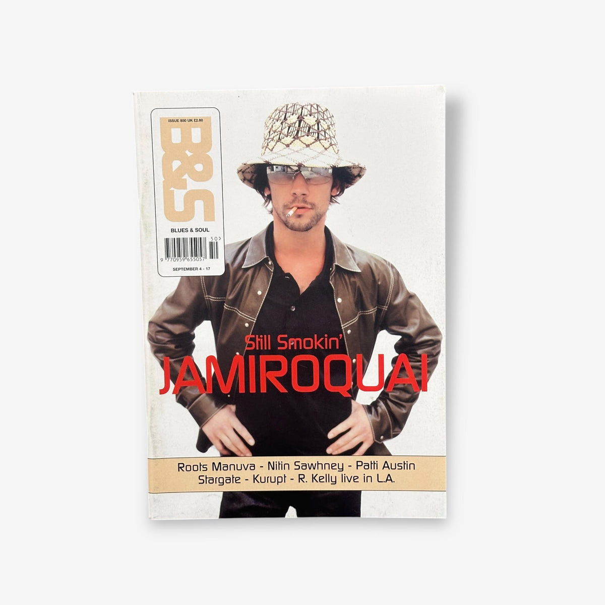2001 Jamiroquai - Still Smokin' - Blues & Soul Magazine Issue 850