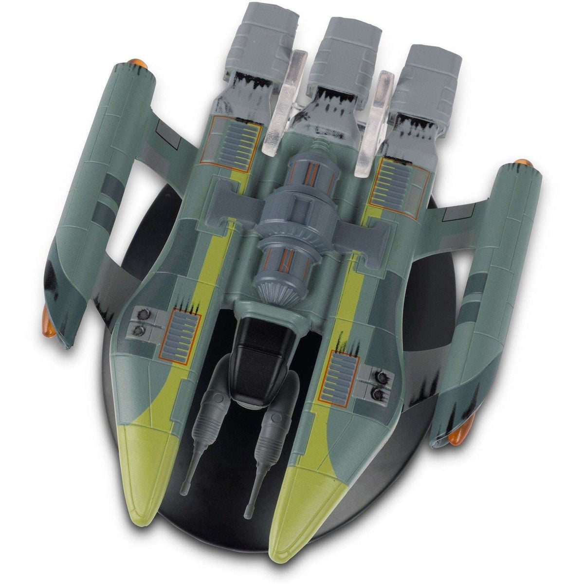 #139 Vaadwaur Assault Fighter Model Die Cast Ship (Eaglemoss / Star Trek)