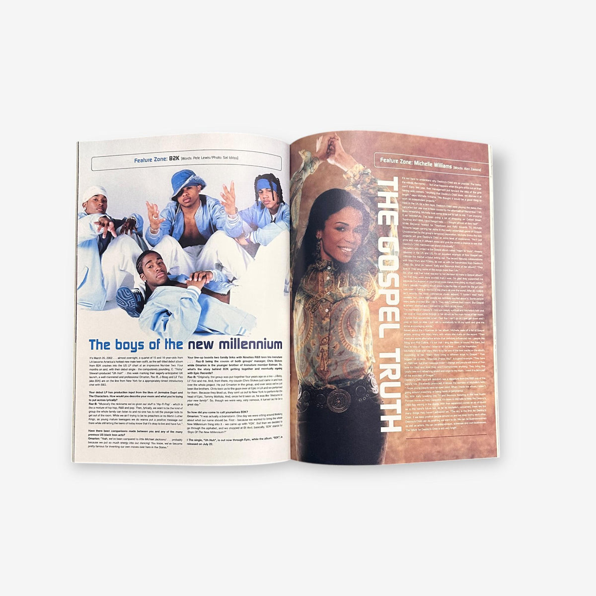 2001 Ashanti - The Secret Of Her Success - Blues & Soul Magazine Issue 872