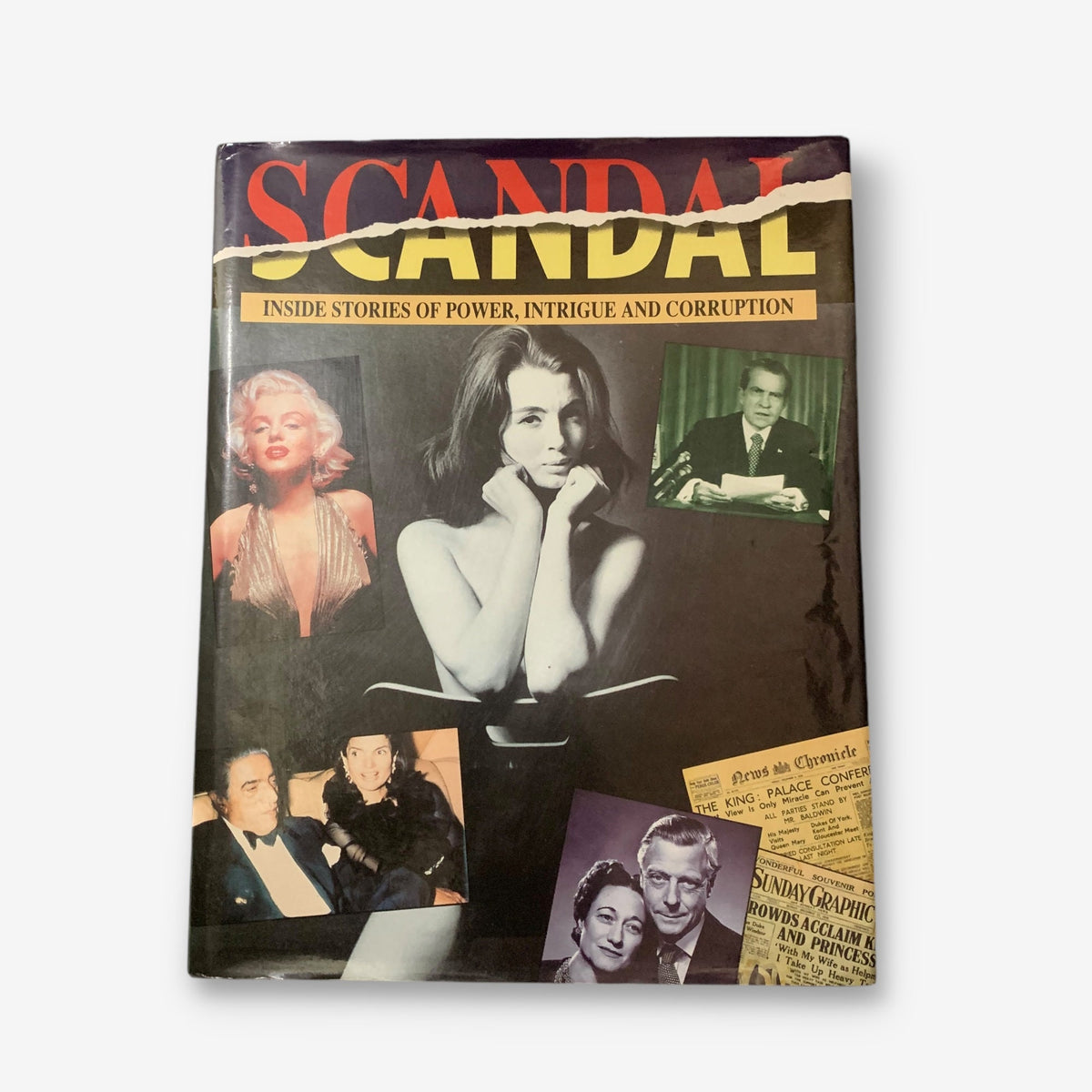 Scandal - Inside Stories Of Power, Intrigue And Corruption - 1991 Large Hardback Book (Blitz Edition