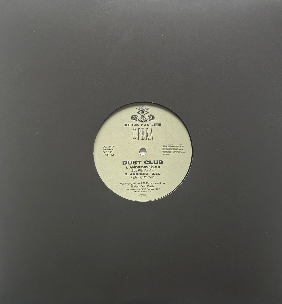 Dust Club – X-One 1992