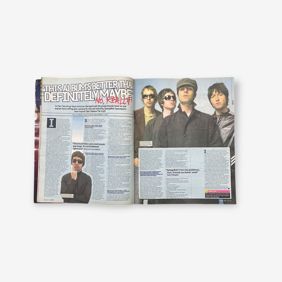 2005 The Killers - Face Your Questions - NME Magazine