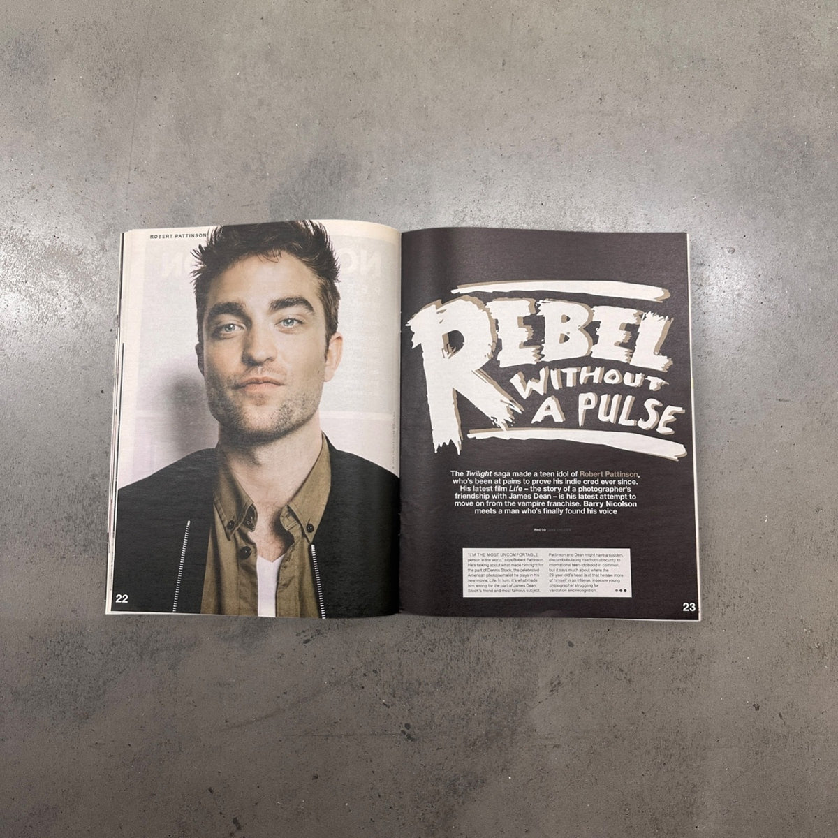 2015 Robert Pattinson - Interview With The Ex-Vampire - NME Magazine