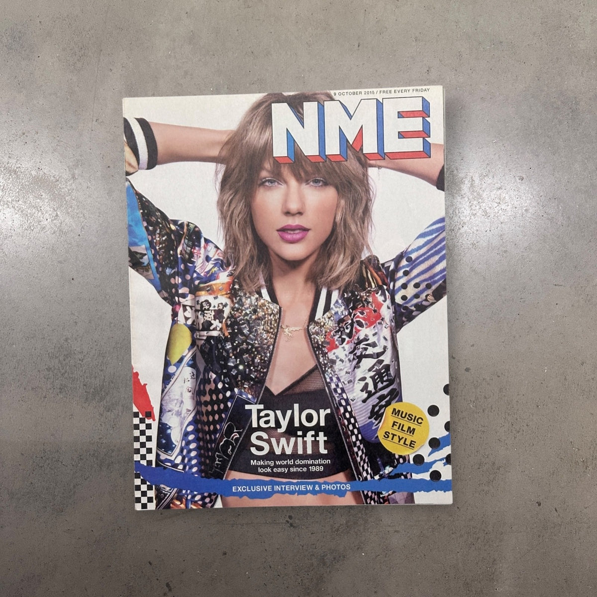 2015 Taylor Swift - Making World Domination Look Easy Since 1989 - NME Magazine