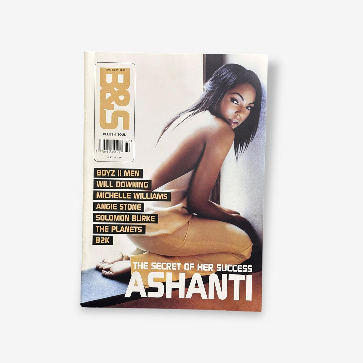 2001 Ashanti - The Secret Of Her Success - Blues & Soul Magazine Issue 872