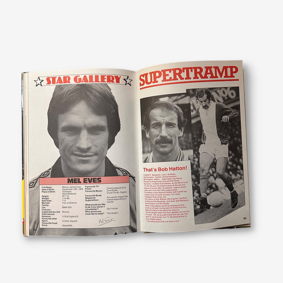 The Sun - Soccer Annual 1984 Hardback Book