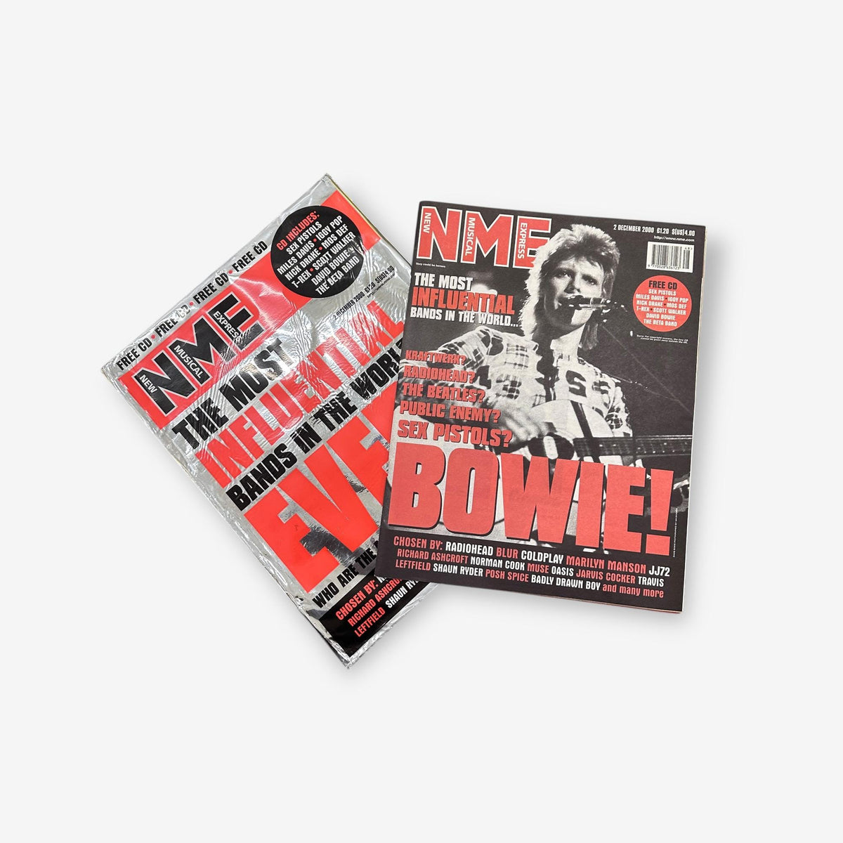 2000 Bowie! - The Most Influential Bands In The World.. - Special Edition NME Magazine