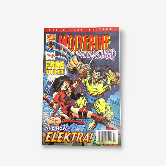 Wolverine Unleashed No.33 - 15th April 1999 Comic Book