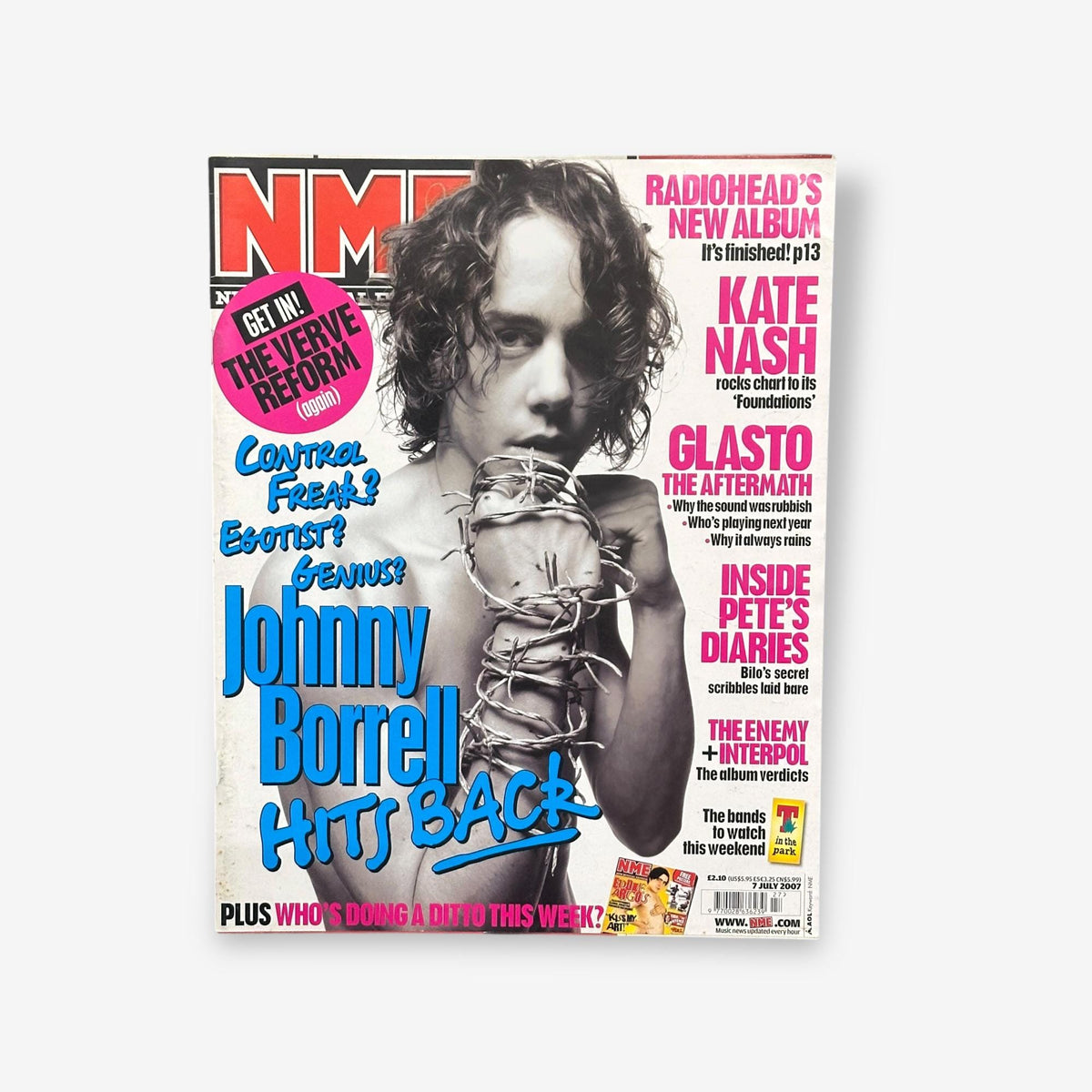 2005 Johnny Borrell - Control Freak? Egotist? Genius? - NME Magazine