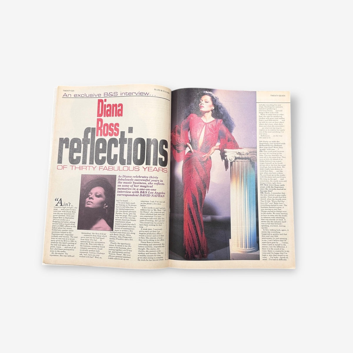 1993 Diana Ross - Blues & Soul Magazine Issue 650