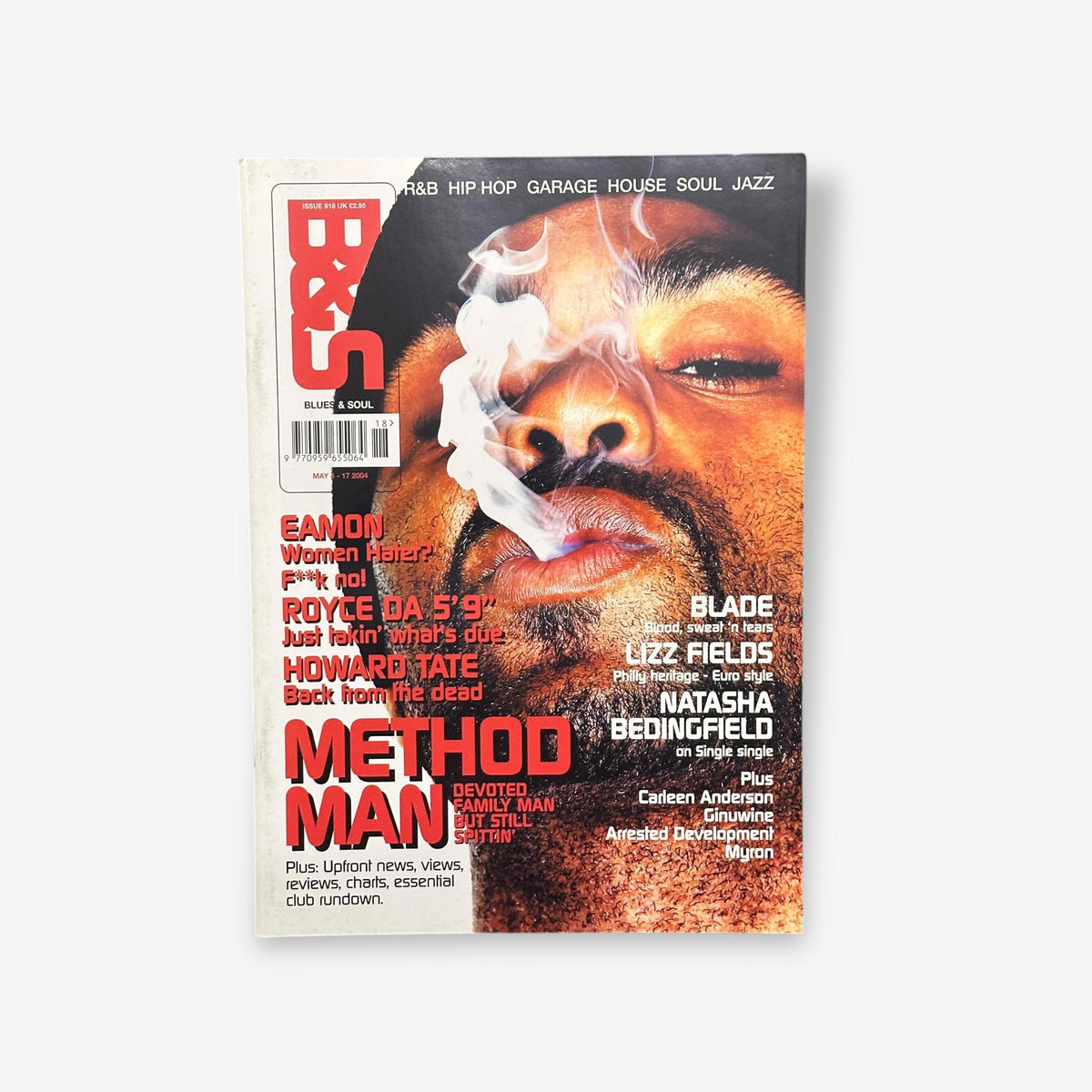 2004 Method Man - Devoted Family Man But Still Spittin' - Blues & Soul Magazine Issue 918