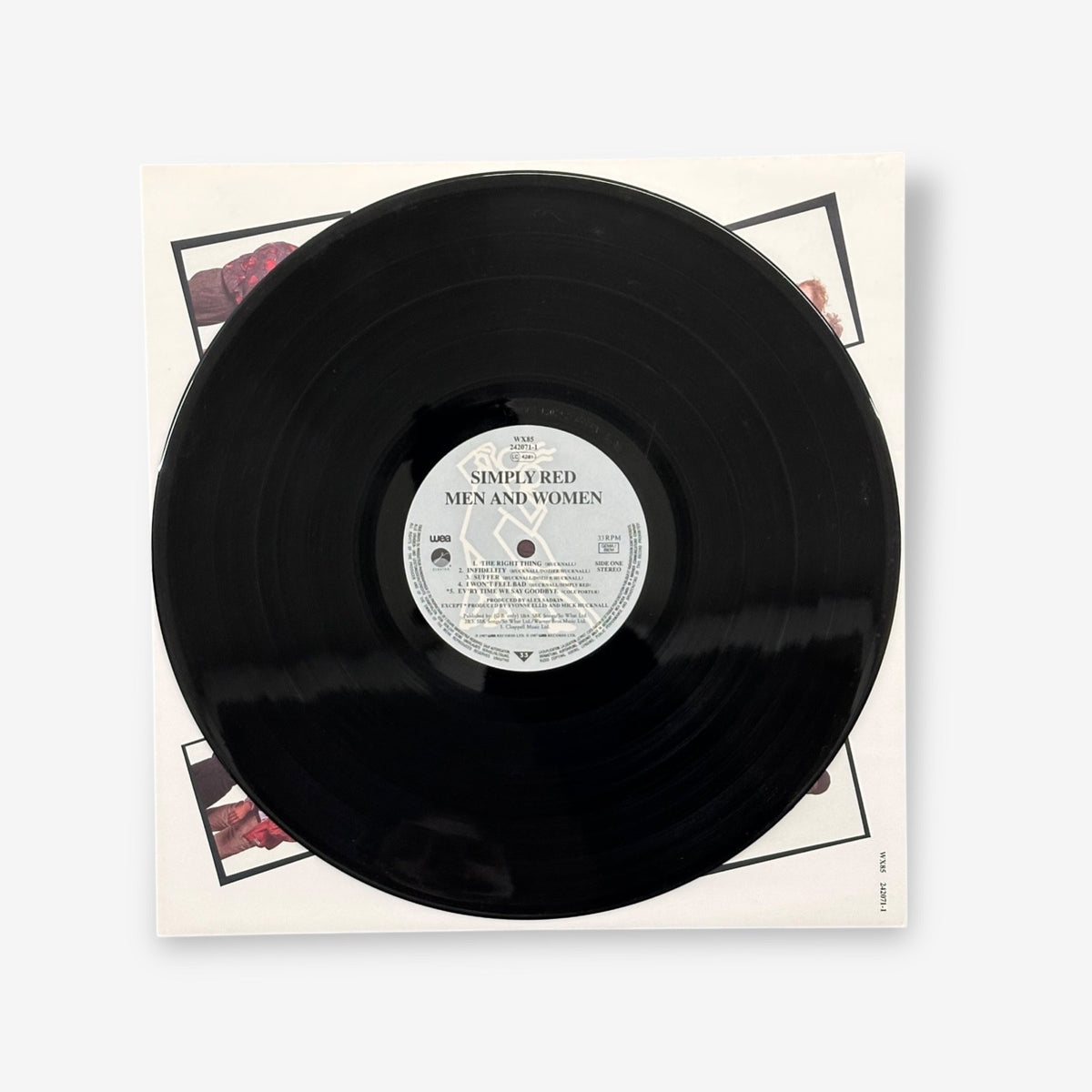 Simply Red - Men And Women Vinyl Record 1987