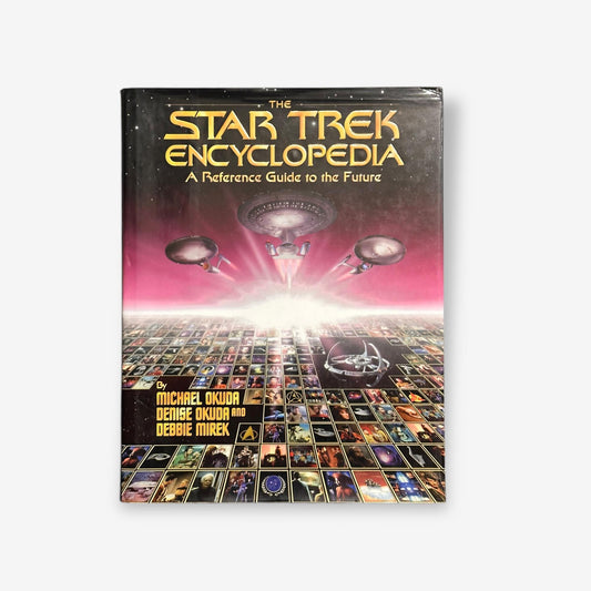 The Star Trek Encyclopaedia - A Reference Guide To The Future 1994 Hardback Book (Michael Okuda)