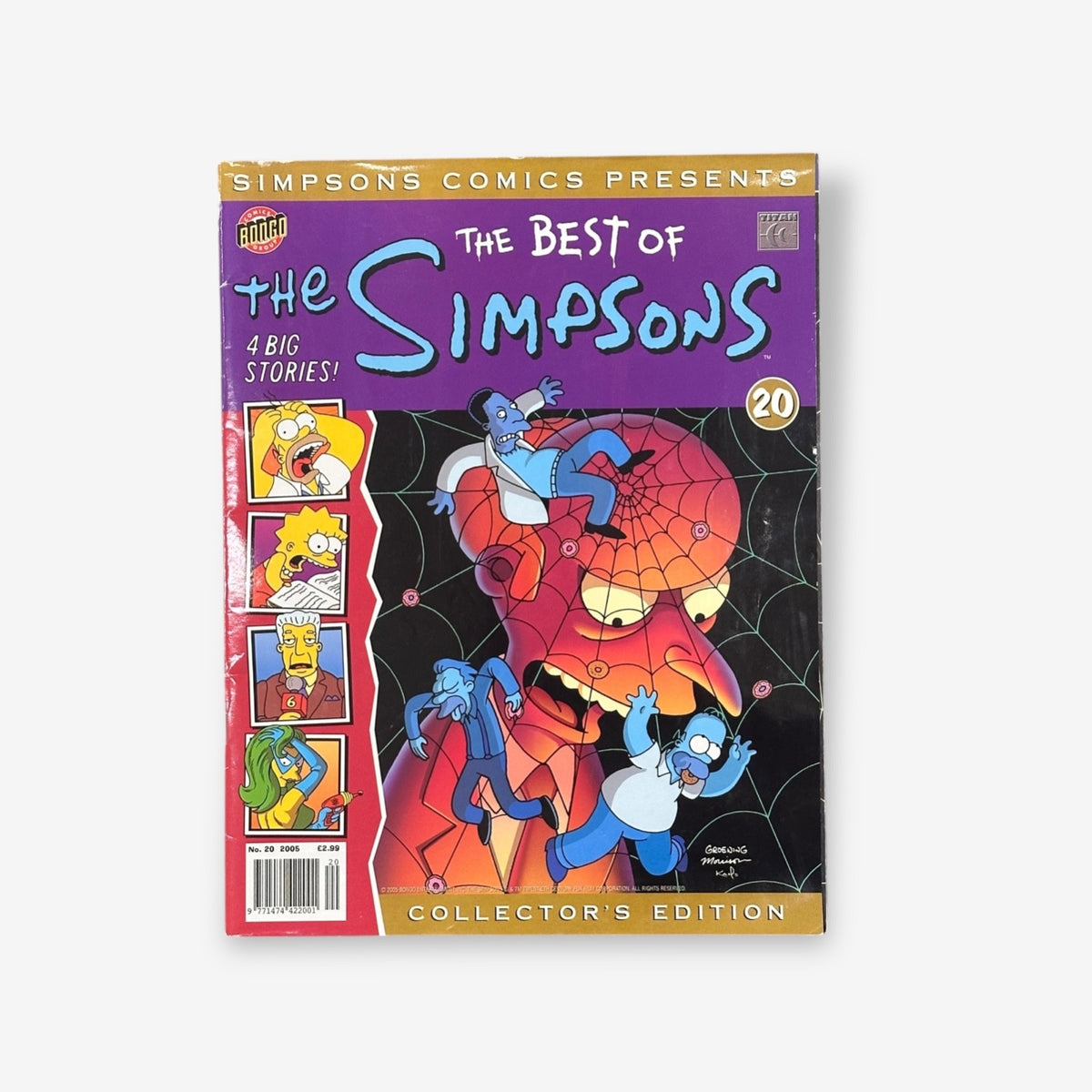 2005 The Best Of The Simpsons - Simpsons Comics Magazine Issue 20