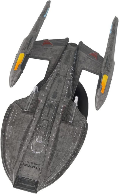 #02 U.S.S. Toussaint NCC-87111 Model Diecast Ship Picard Universe (Eaglemoss / Star Trek)