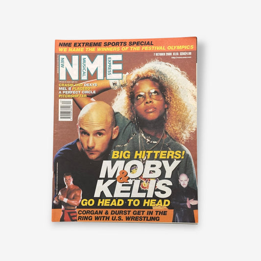 2000 Moby & Kelis - Big Hitters! - NME Magazine