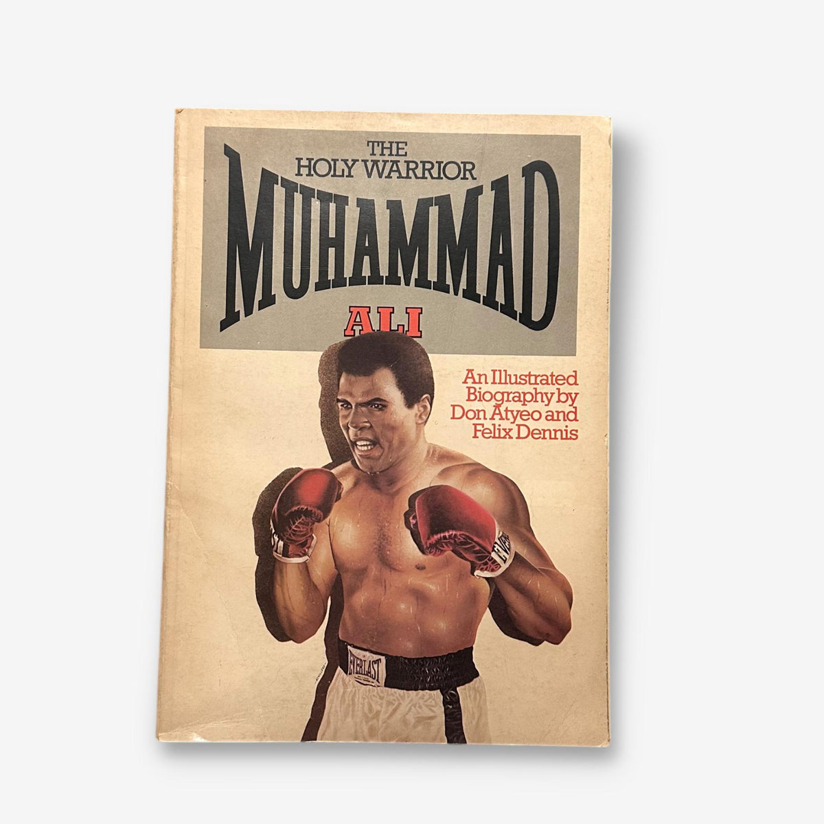 Muhammed Ali The Holy Warrior - 1975 Paperback Book (Don Atyeo)
