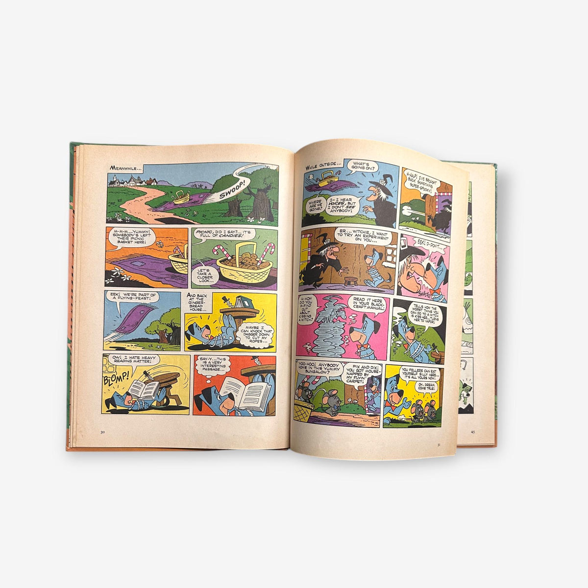 Yogi And Huck Annual 1970 Comic Hardback Book (Hanna-Barbera)