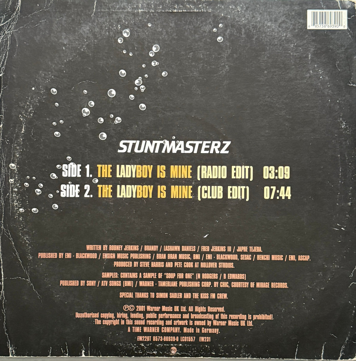 Stuntmasterz – The Ladyboy Is Mine (House, 2001)