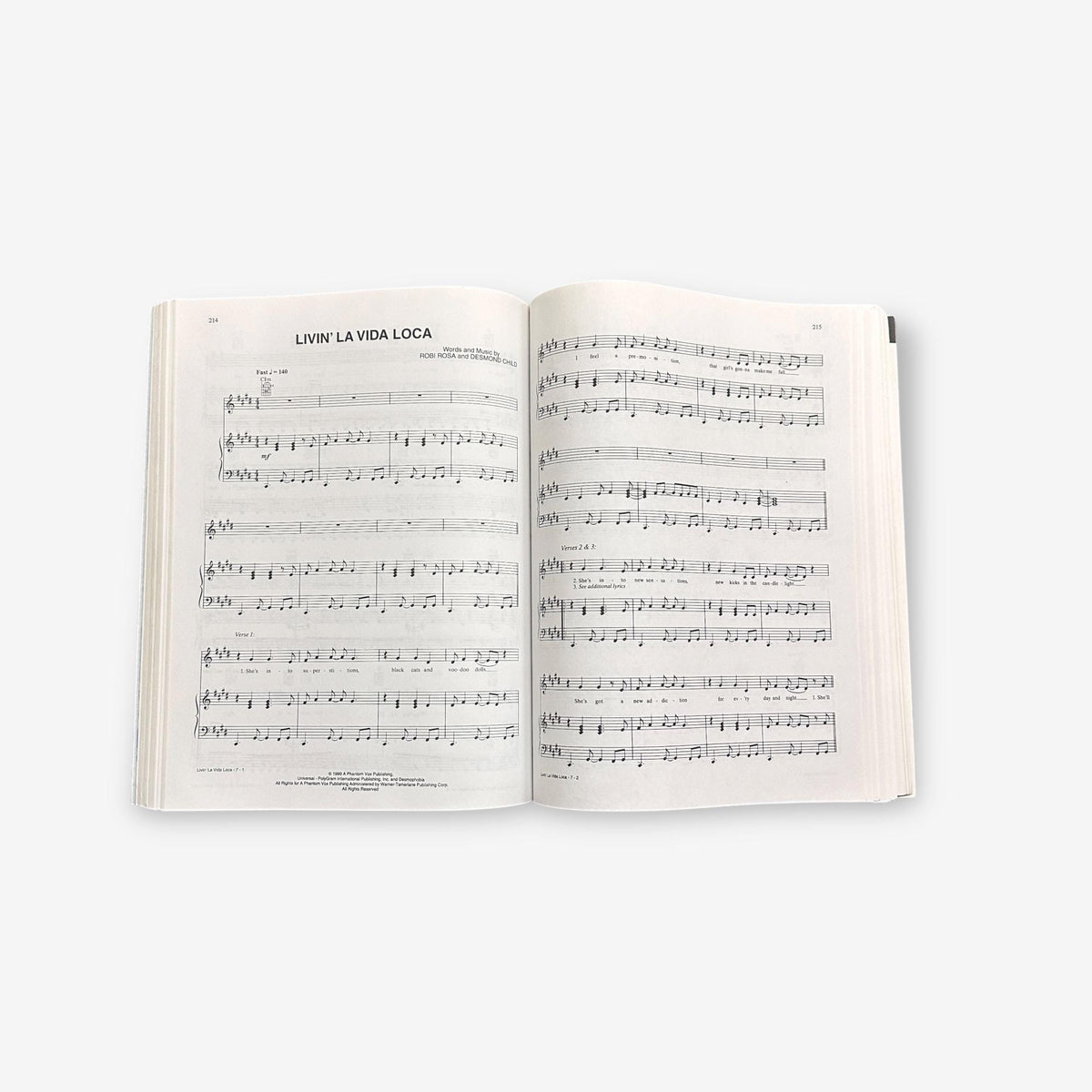 Ten Years Of Pop Music History - 1990-2000: Remembering The 90's - Paperback Music Sheet Book (C