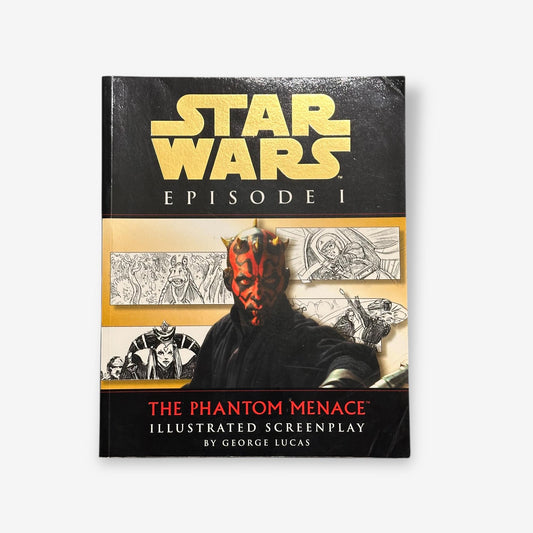Star Wars Episode I - The Phantom Menace Illustrated Screenplay 1999 Paperback Book (George Lucas)