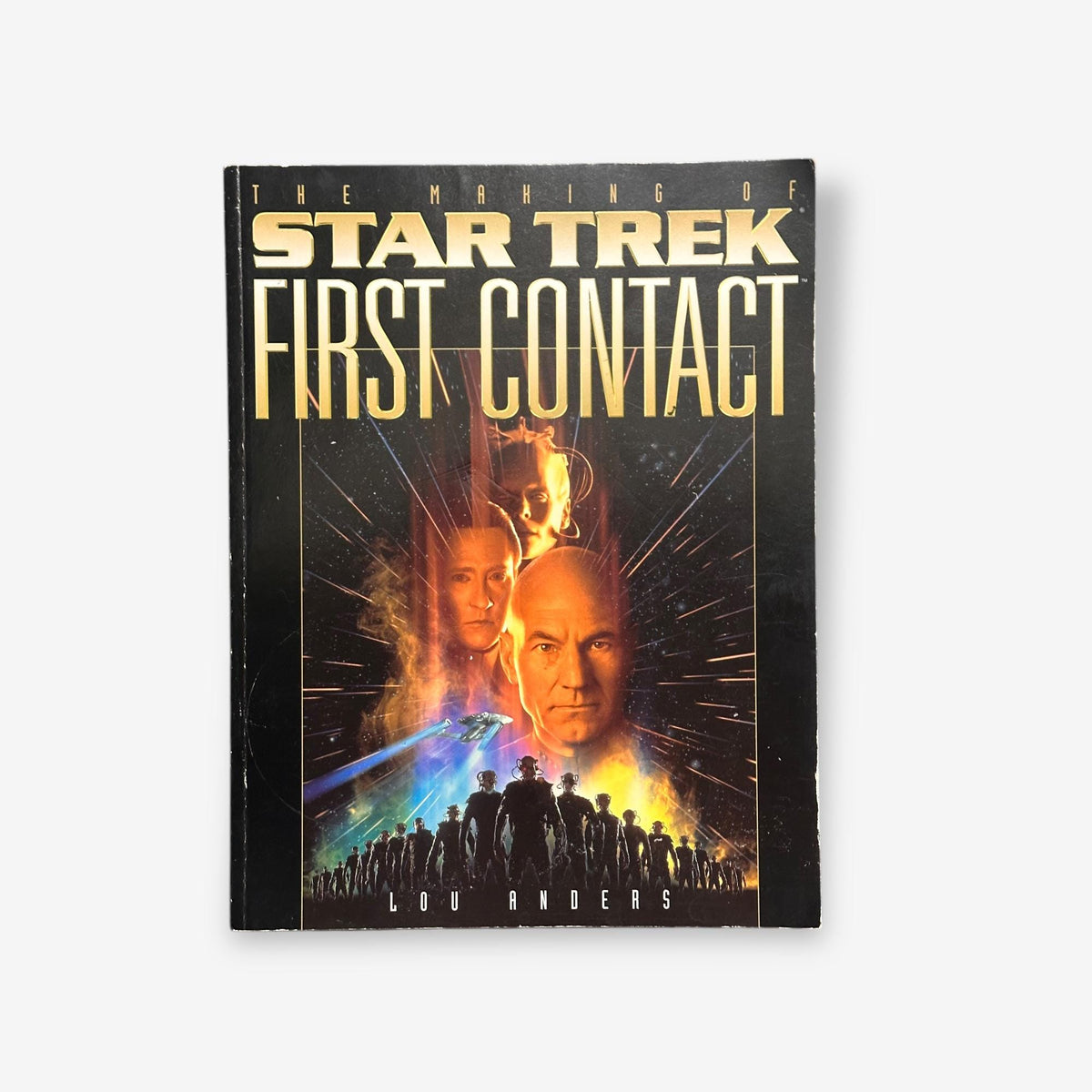 The Making Of Star Trek First Contact - 1996 Paperback Book (Lou Anders)