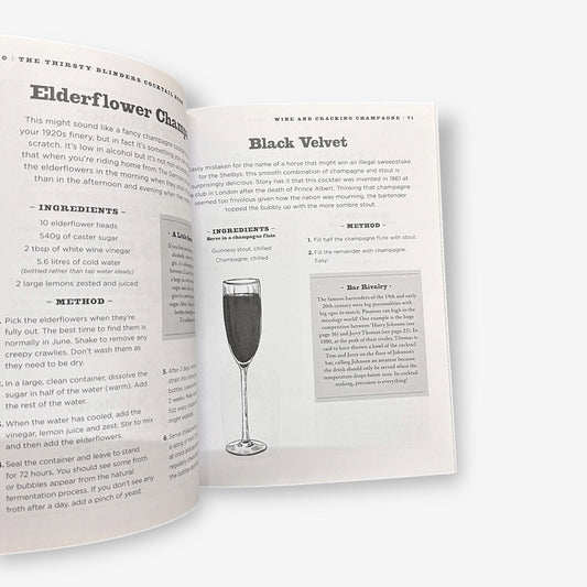 The Thirsty Blinders - Cocktail Book - Paperback Book (Susanna Geoghegan) 2020