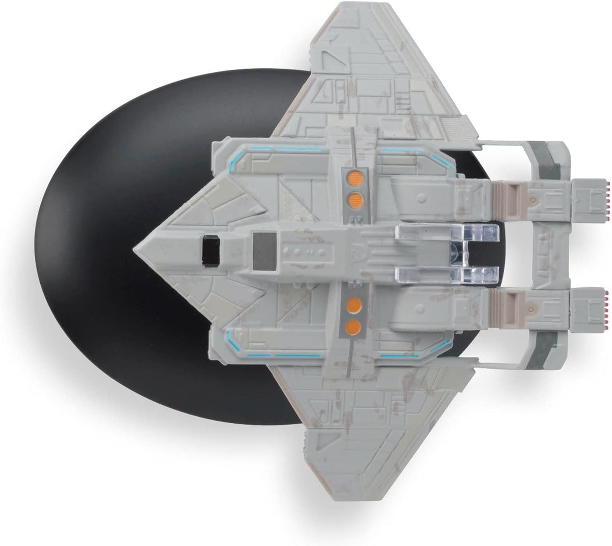 #21 / #68 Federation Attack Fighter Diecast Model Ship Window Boxed (Star Trek / Eaglemoss)