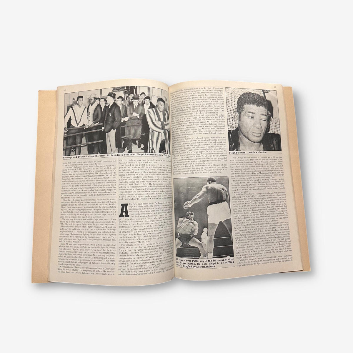 Muhammed Ali The Holy Warrior - 1975 Paperback Book (Don Atyeo)