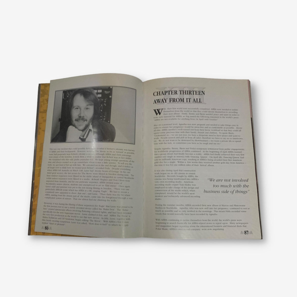 ABBA The Music Still Goes On - 1994 Paperback Book (Paul Snaith)