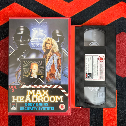 Max Headroom: Volume 2 Ex Rental VHS Video (1987) CVT11340