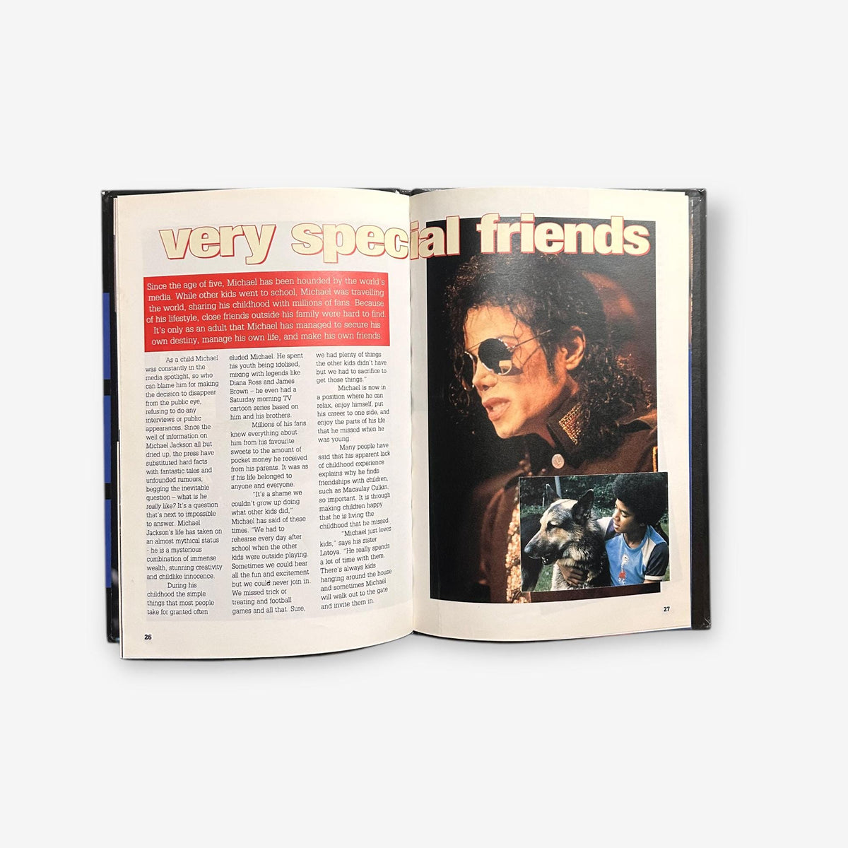 Michael Jackson Special - 1993 Hardback Annual Book (Michael Heatley)