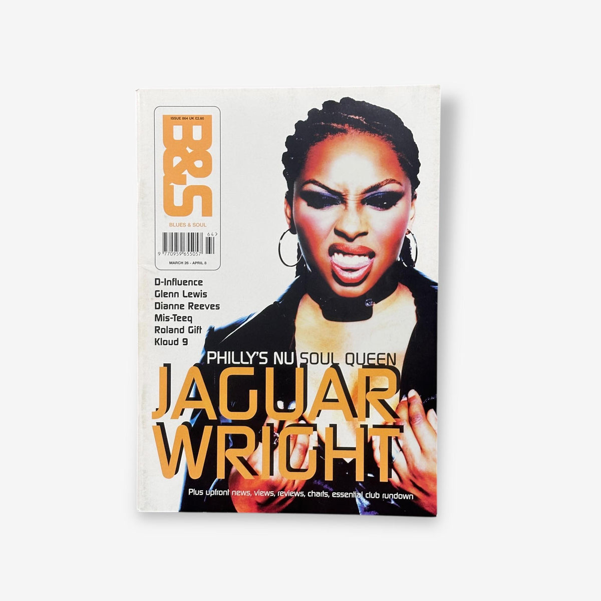 2002 Jaguar Wright - Philly's Nu Soul Queen- Blues & Soul Magazine Issue 864