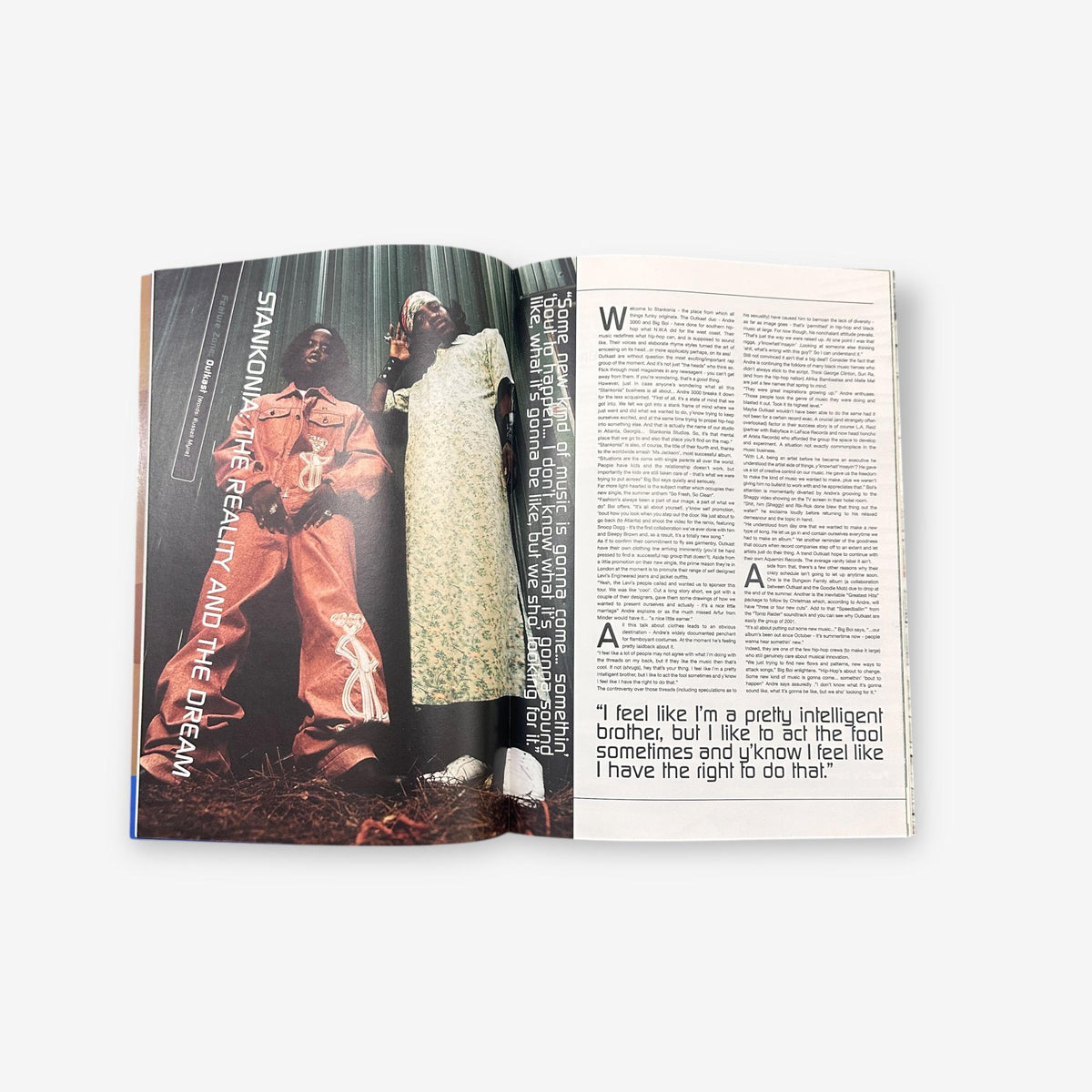 2001 Outkast - So Fresh, So Clean, Livin' The Dream - Blues & Soul Magazine Issue 845