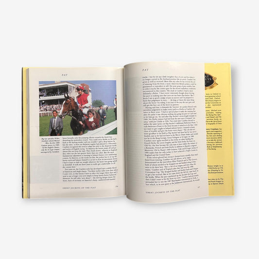 The Guinness Book Of Great Jockeys Of The Flat 1992 Hardback Book (Michael Tanner)