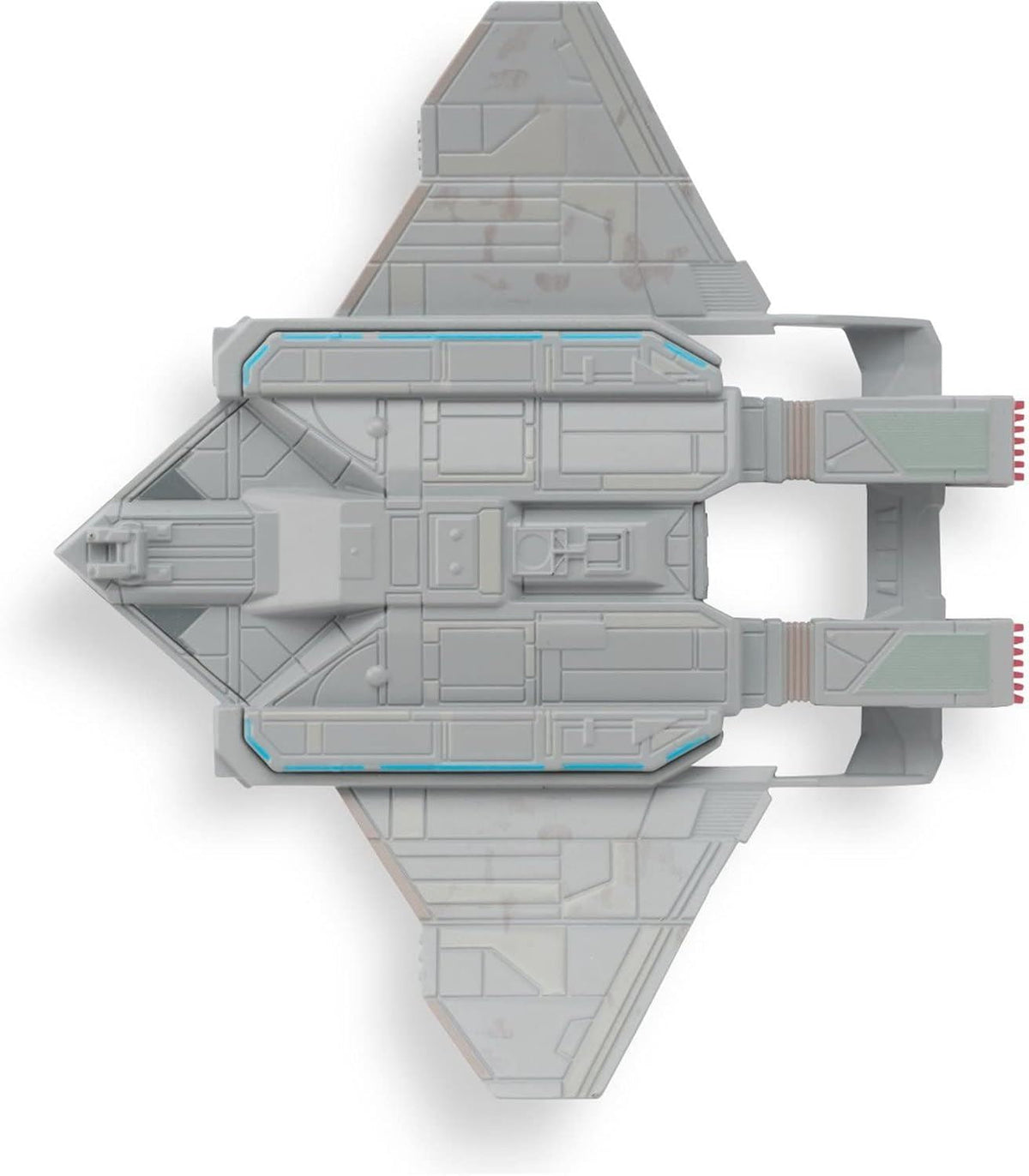 #21 / #68 Federation Attack Fighter Diecast Model Ship Window Boxed (Star Trek / Eaglemoss)