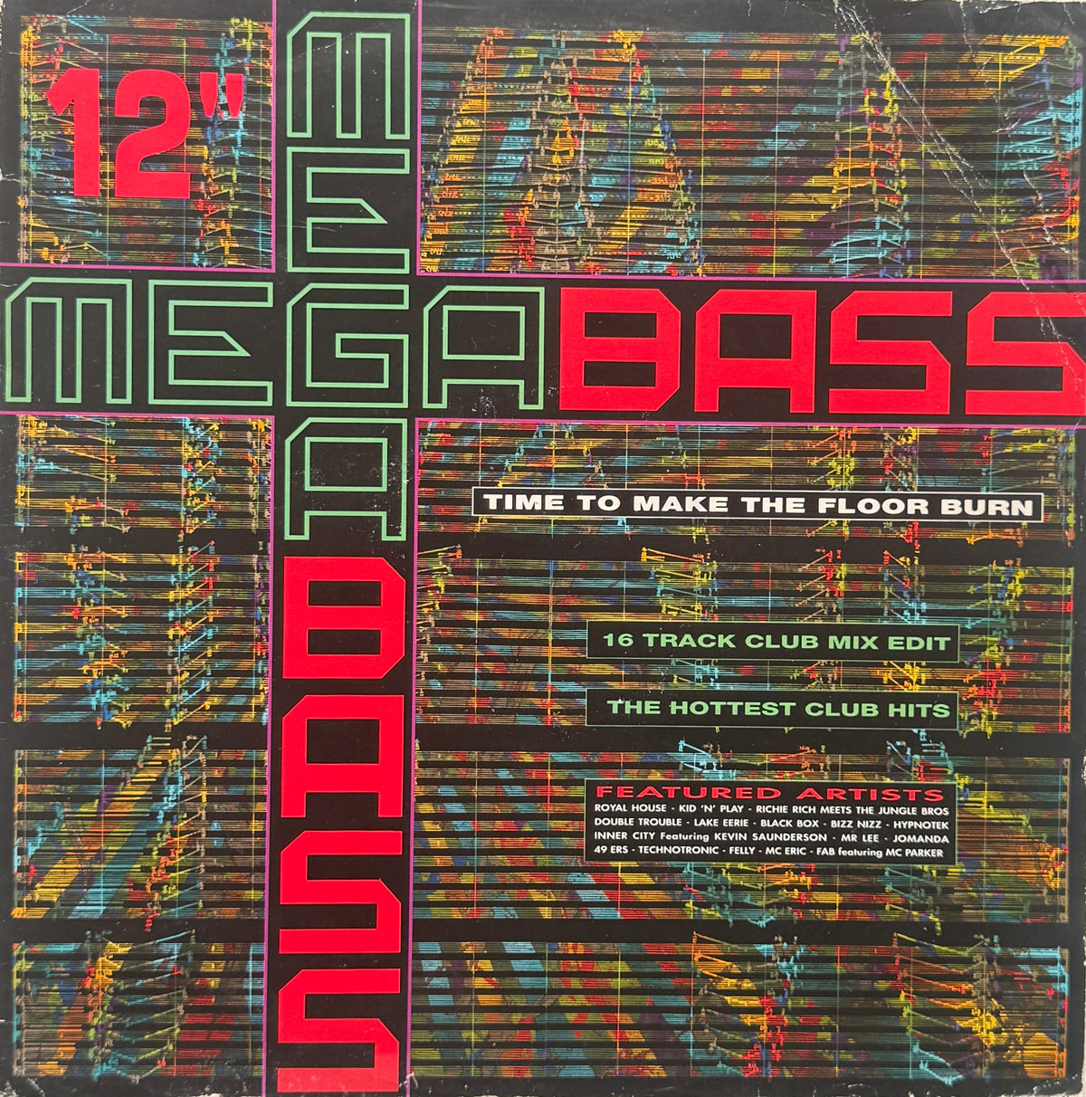 Megabass / The Mastermixers – Time To Make The Floor Burn / Get Down