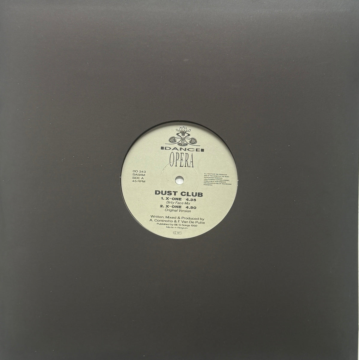 Dust Club – X-One 1992
