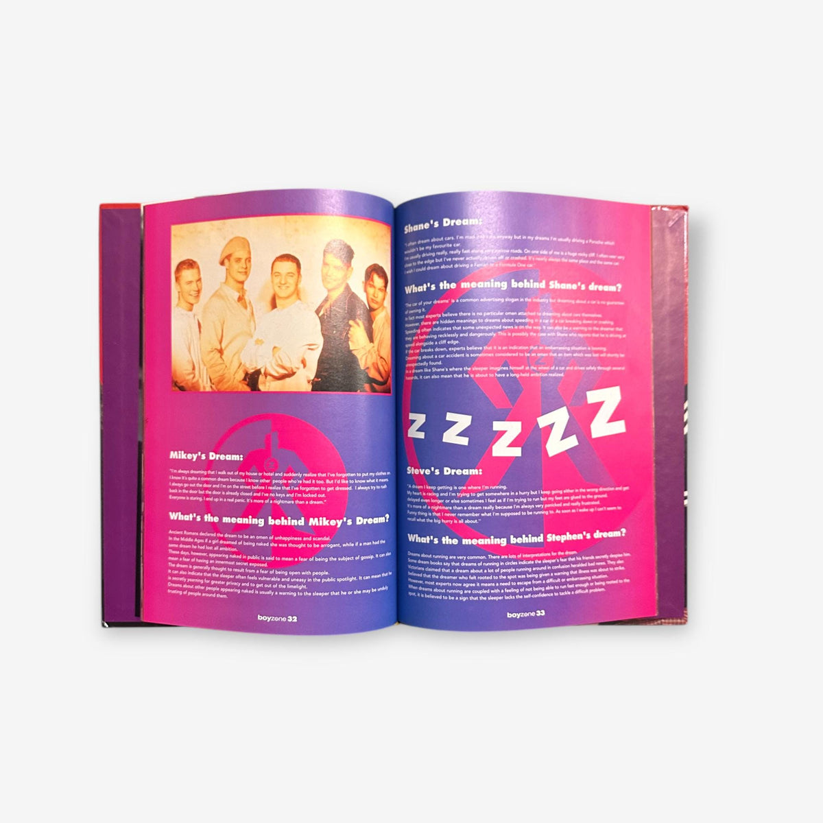 Boyzone - The Official Annual 1997 Hardback Book