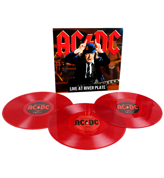 AC/DC – Live at River Plate (Triple-LP on Translucent Red Vinyl)