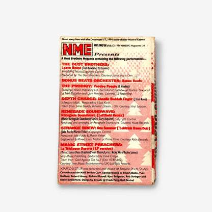 NME Xmas Dust Up Megamix 1994 Original Cassette