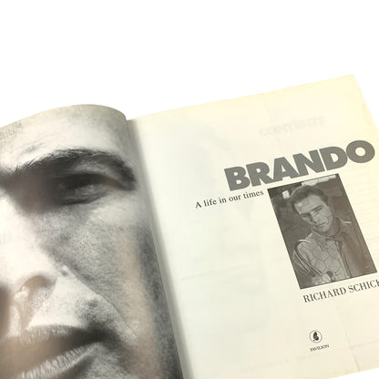 Marlon Brando - A Life In Our Times 1999 Book by Richard Schickel