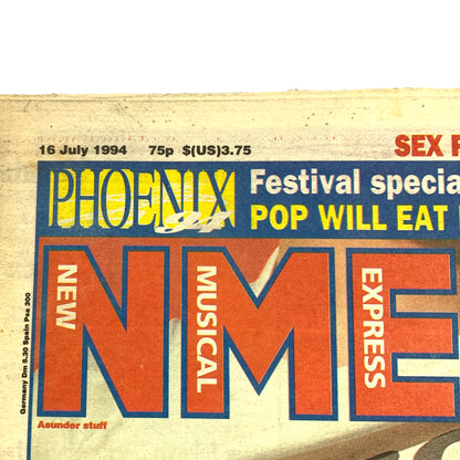1994 The Wonder Stuff - Malice In Wonderland - NME Magazine