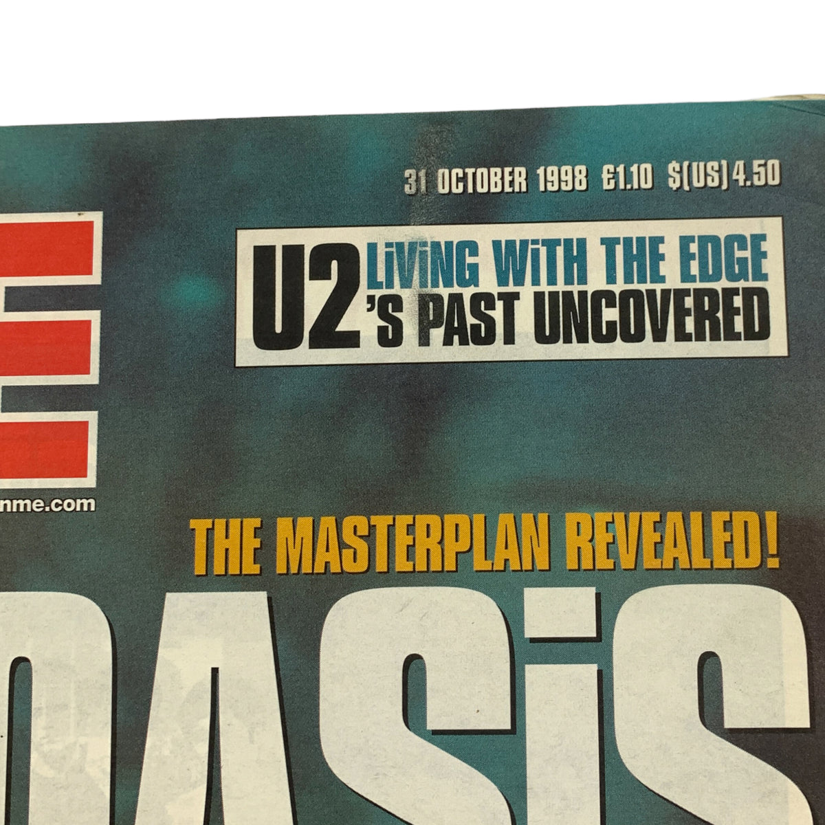1998 Oasis - The Masterplan Revealed! NME Magazine