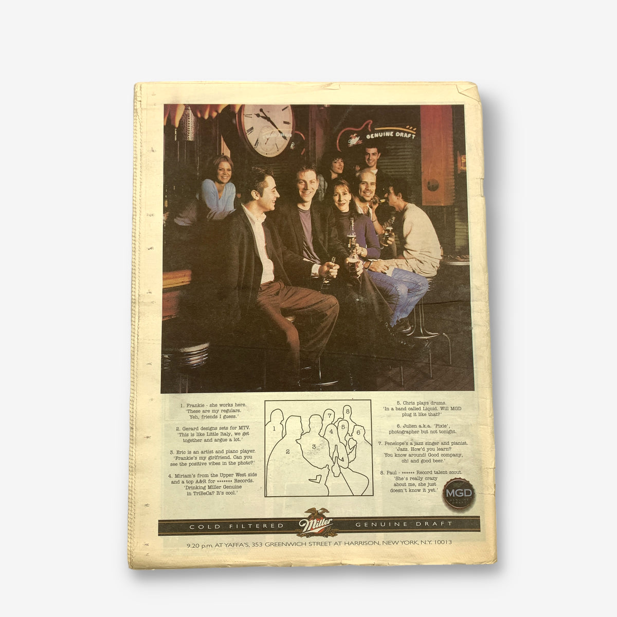 1997 Jason Pierce - Cosmic! Spiritualized - NME Magazine