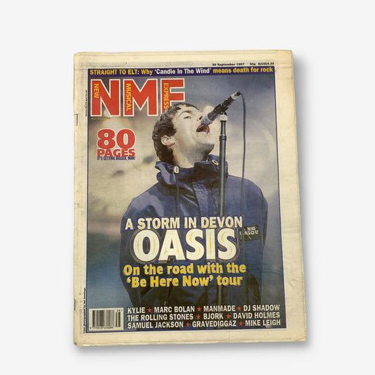 1997 Oasis - Be Here Now Tour - NME Magazine