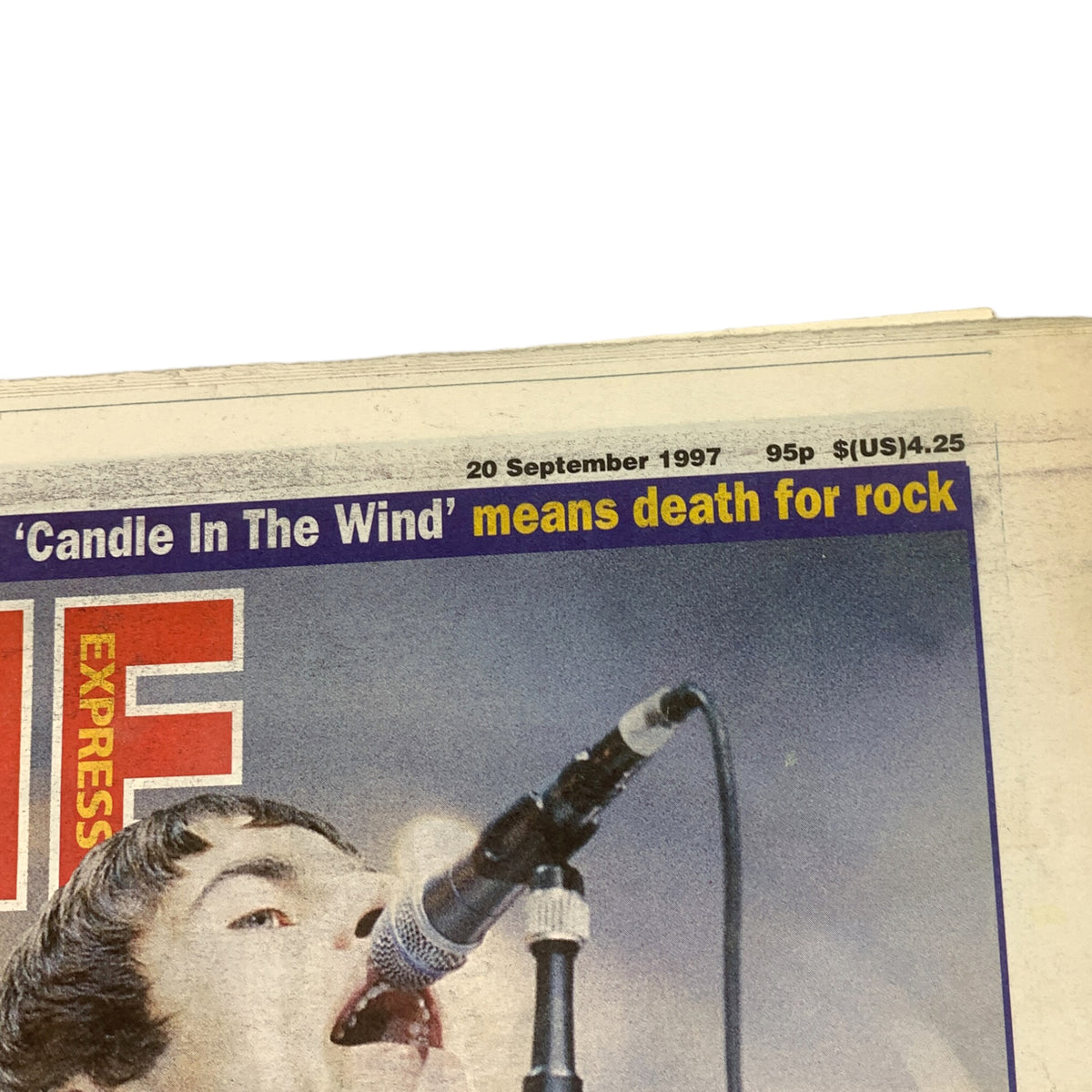 1997 Oasis - Be Here Now Tour - NME Magazine