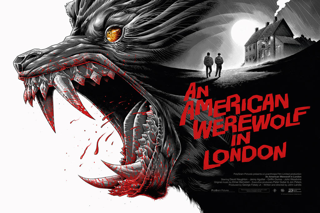 Officially Licensed - An American Werewolf In London Print